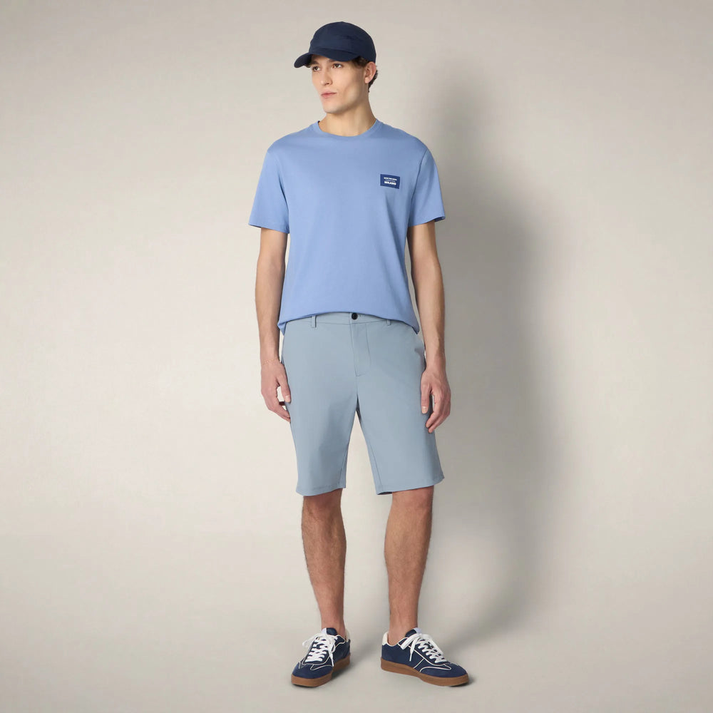 Cornflower Blue with Milano print