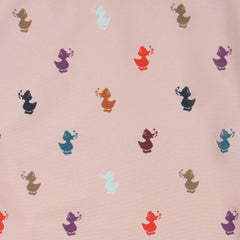 pink with ducks print